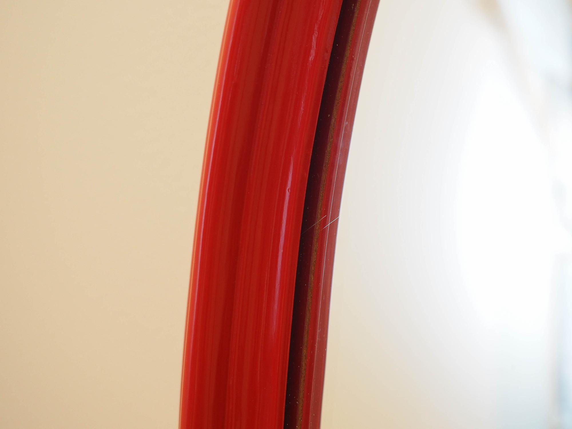 Mirror 1970s Red 10
