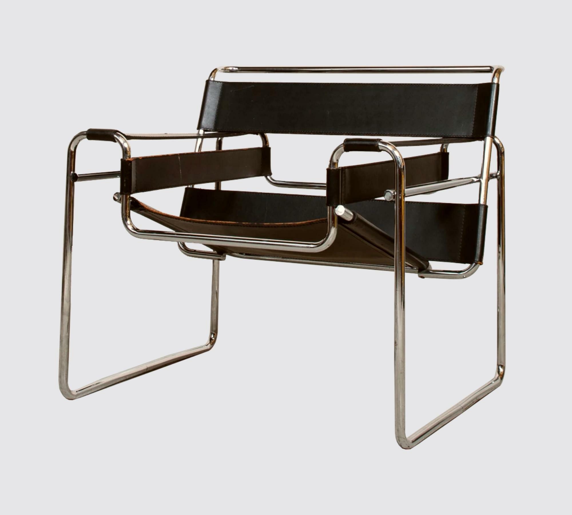 Marcel Breuer Wassily Chair Clubsessel B 3 Braun 0