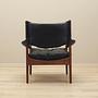 Modus Sessel Holz Leder Schwarz 1960er Jahre 6