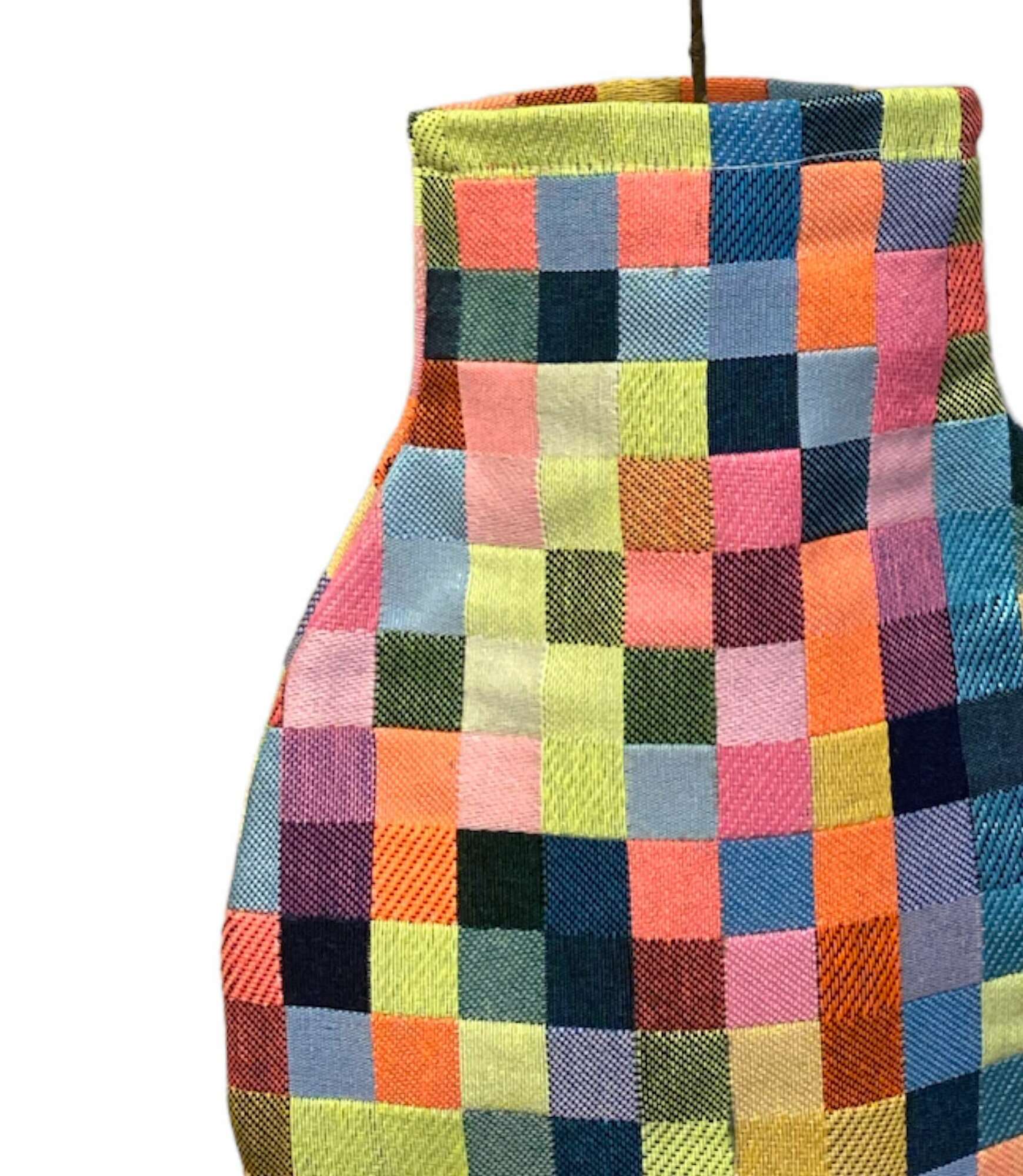 Vase Hülle Margaux Jacquard Stoff Mehrfarbig  2
