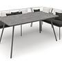 Urban Dining Lounge Corner Aluminium String-Flex Anthrazit 0