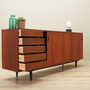 Vintage Sideboard Teakholz Braun 1970er Jahre 6