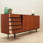 Vintage Sideboard Teakwood Brown 1970s 6