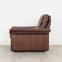 Armchair Leather Brown 1970s 5
