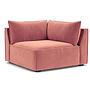 Daphne 1-Sitzer Eckmodul Links Lux Vintage Rosa 1