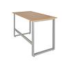 Workspace Light I Schreibtisch Buche Stahl Silber 9