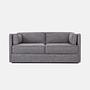 Haga Sofa 2-Sitzer Grau  1