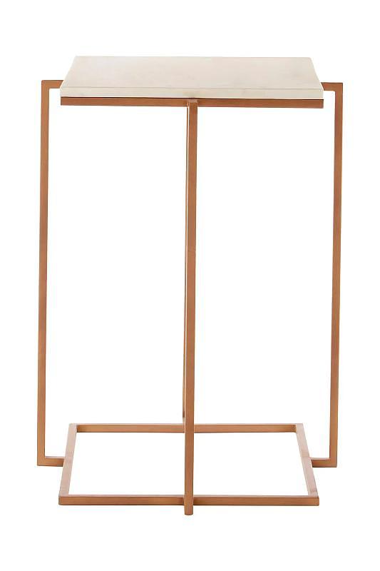 Beistelltisch Shalimar mit goldenen Beinen
 4