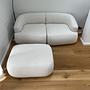 Sofia Sofa 2-seater incl. ottoman Beige 5