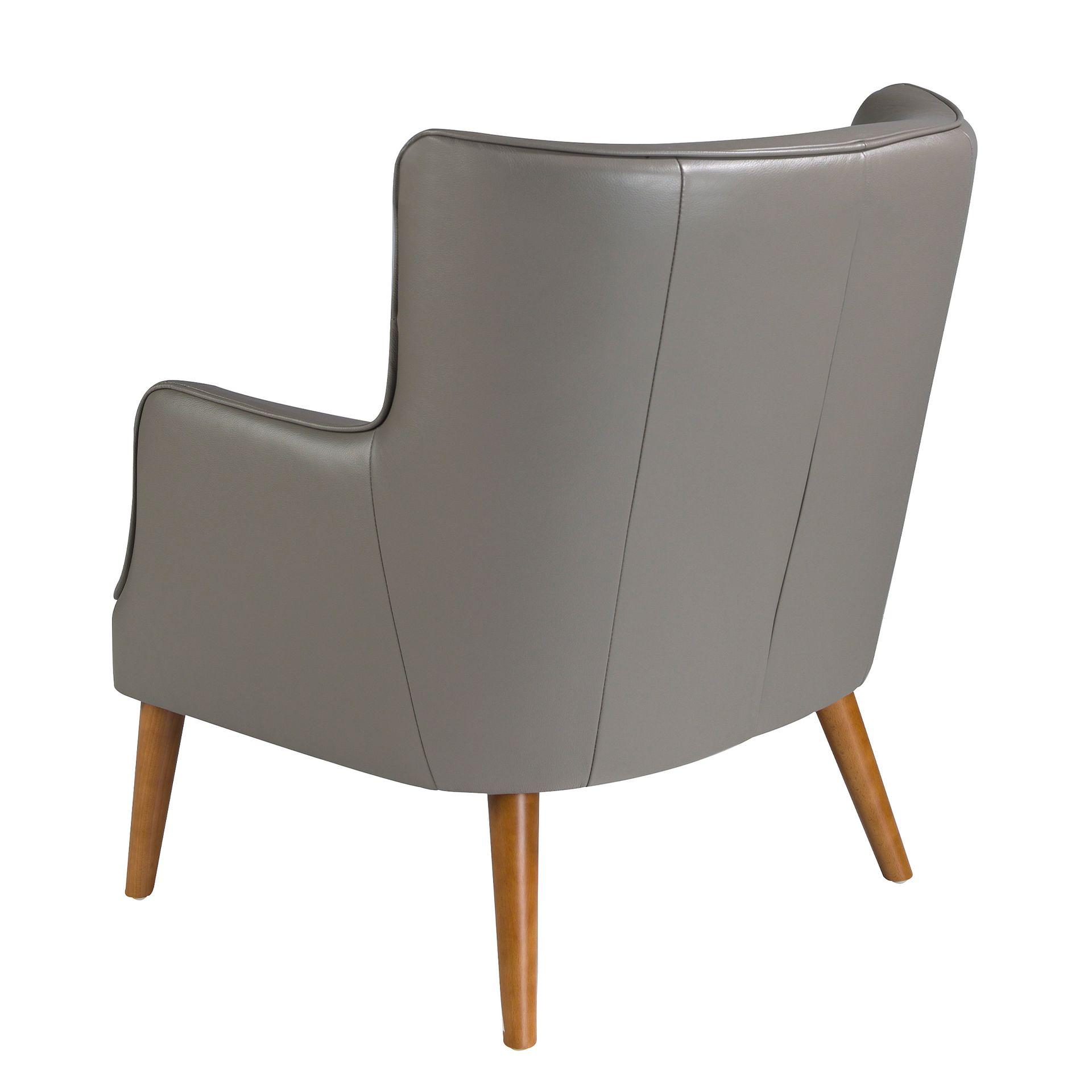 Chester Armchair 5085 Leather Dark Grey 6