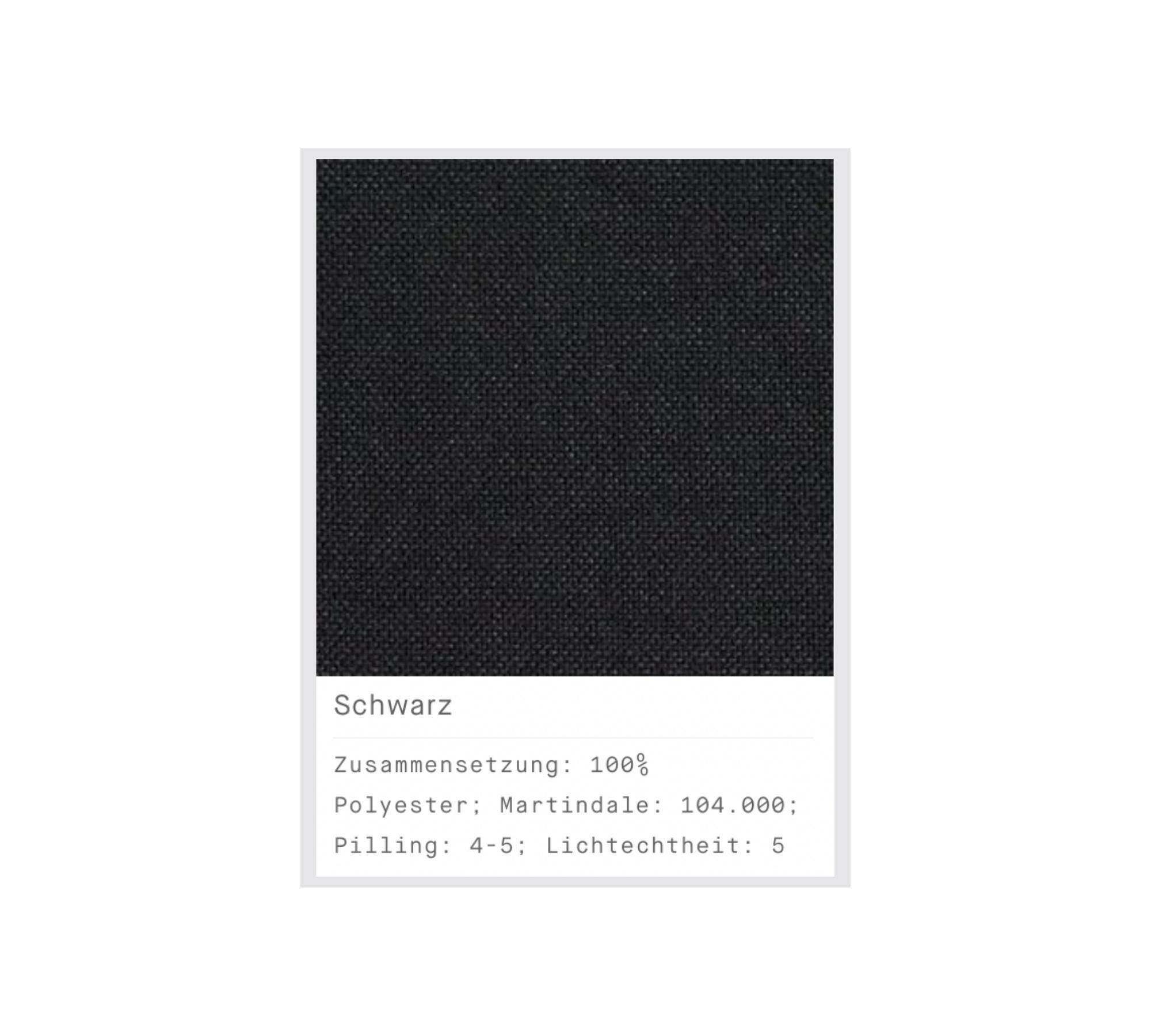 Pyllow 2-Sitzer Sofa Feingewebe Schwarz 3