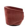 Armchair Swivel Velvet Peach 4