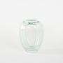 Gl Vase Transparent 1960er Jahre 2