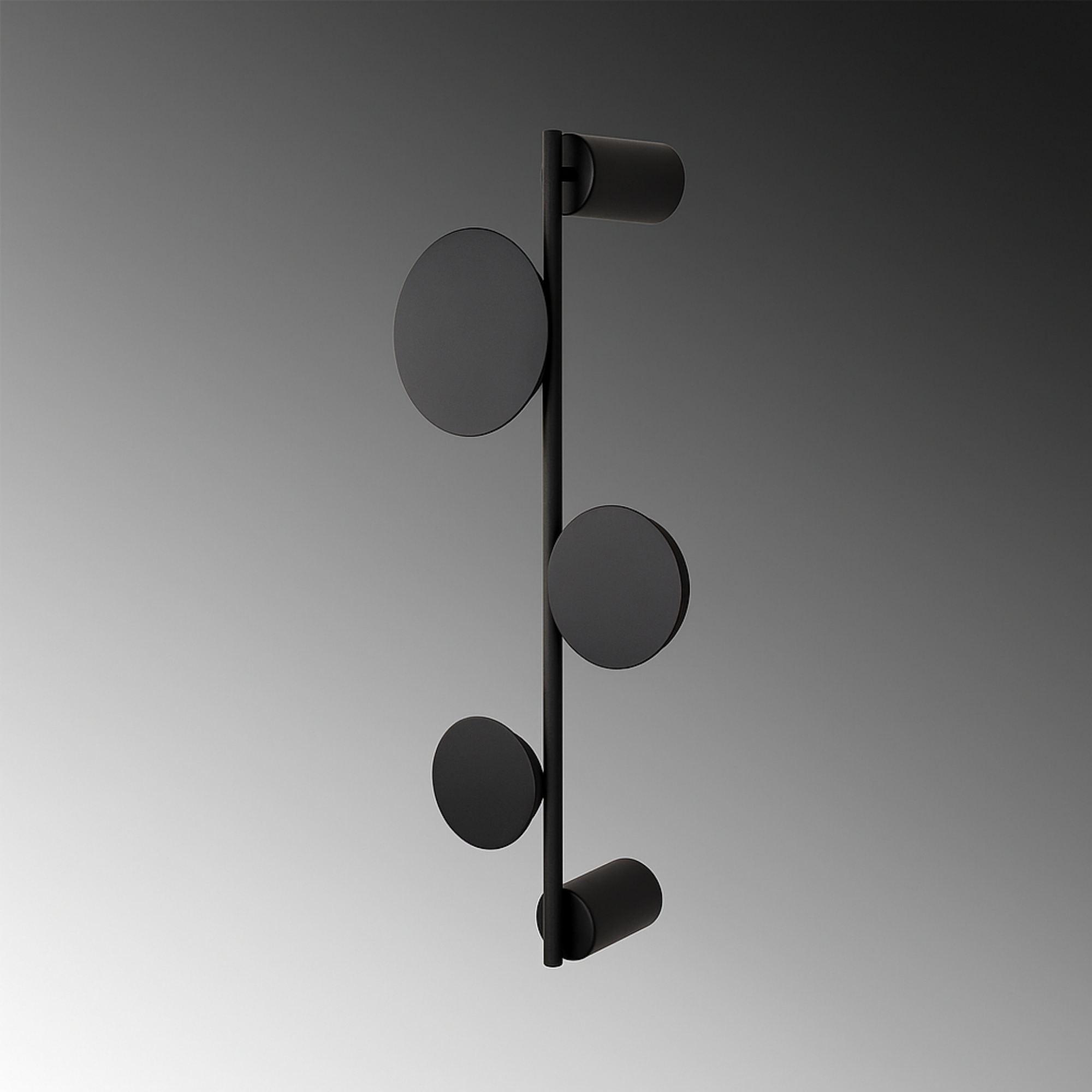 Ledos Applique Metallo Nero 5