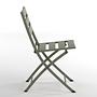Folding chair Kovo set of 2 steel sage 4