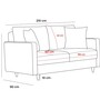 Sofa bed 3-seater anthracite 8