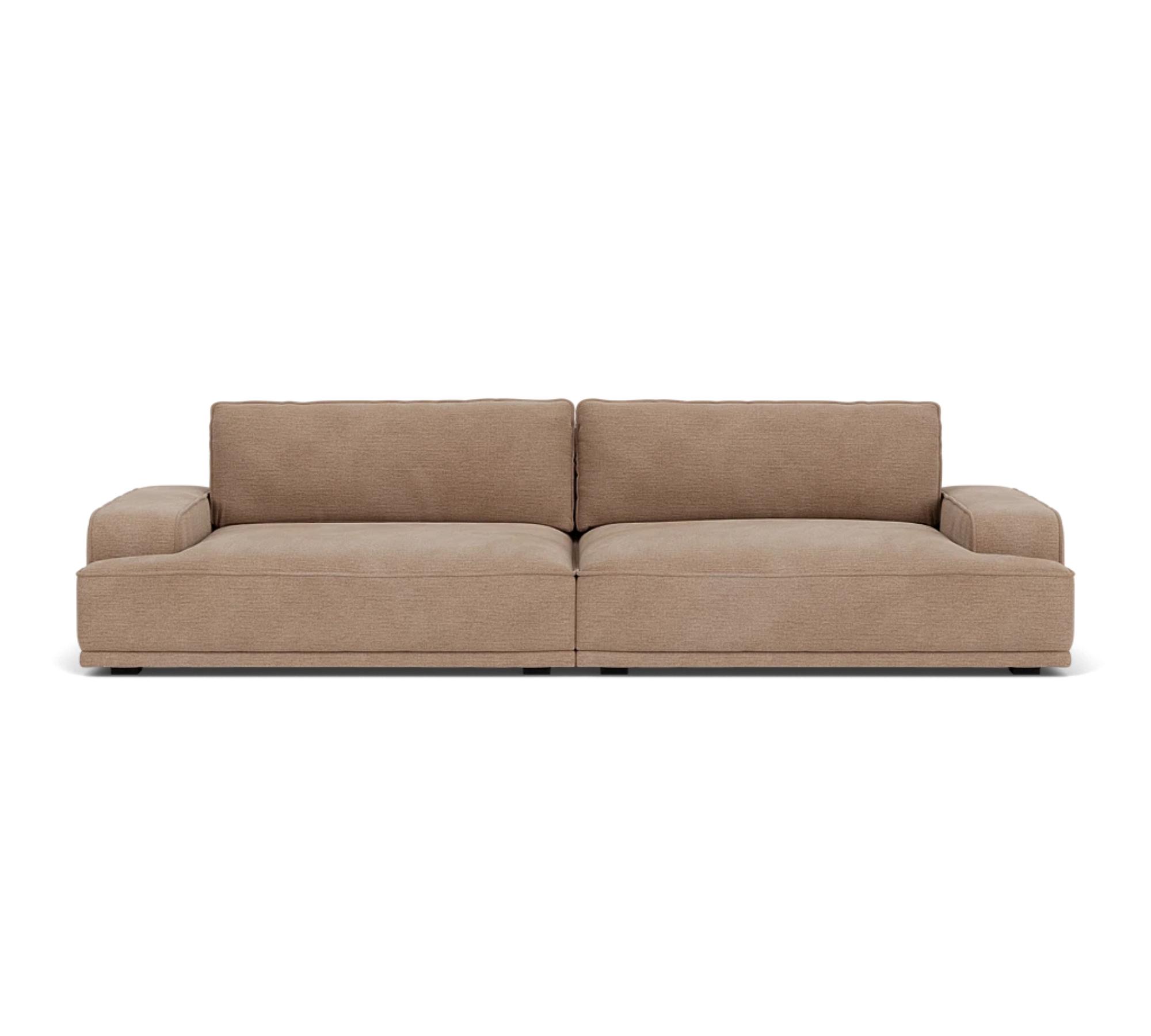 Leonora Sofa 3,5-Sitzer Aulla Caramel 0