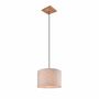 Pendant lamp 1-light fabric pine wood 1