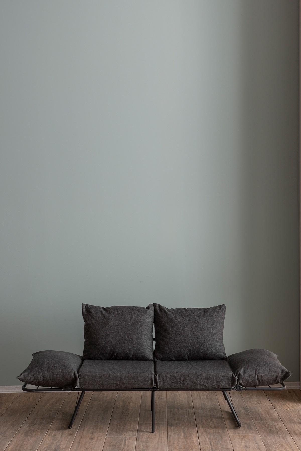 Viper Sofa 2-seater Dark Grey 2