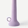 Spartan Candle holder Metal Purple 1