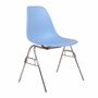 Eames DSS Plastic Side Chair Eisgrau  5