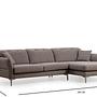 Costor Corner Sofa Right Grey 7