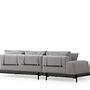 Eti Black Ecksofa Links Grau 7