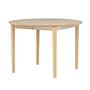 Gilda Dining table Whitewash ø110cm 1