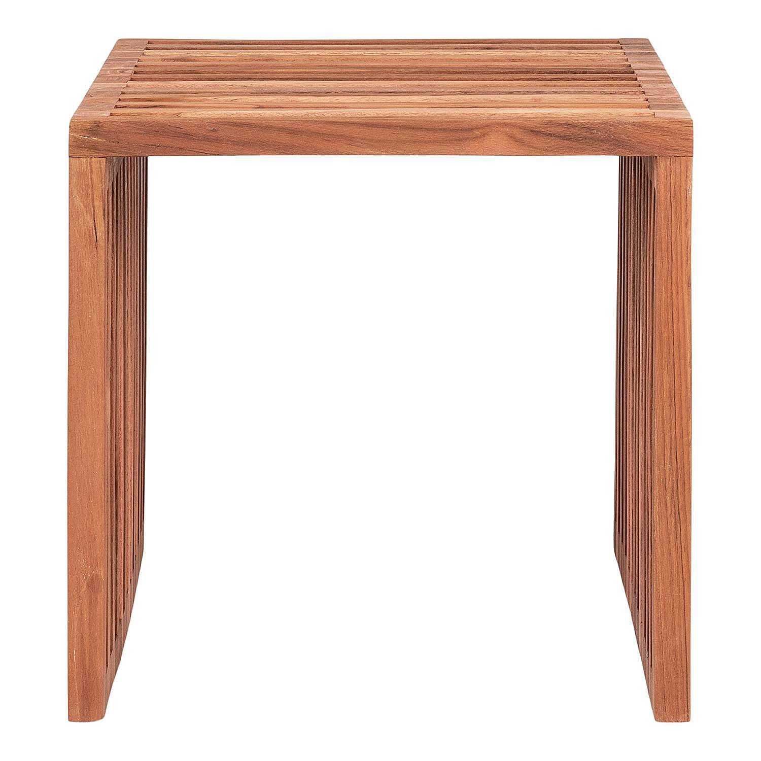 Pego Beistelltisch Teakholz Braun 1