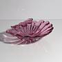 Vintage Shell Fruit Bowl Glass 1970s 6