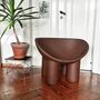 Roly Poly Sessel Kunststoff Braun 1