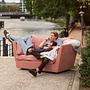 Svanen Loveseat Floki Lachsrosa 06 0