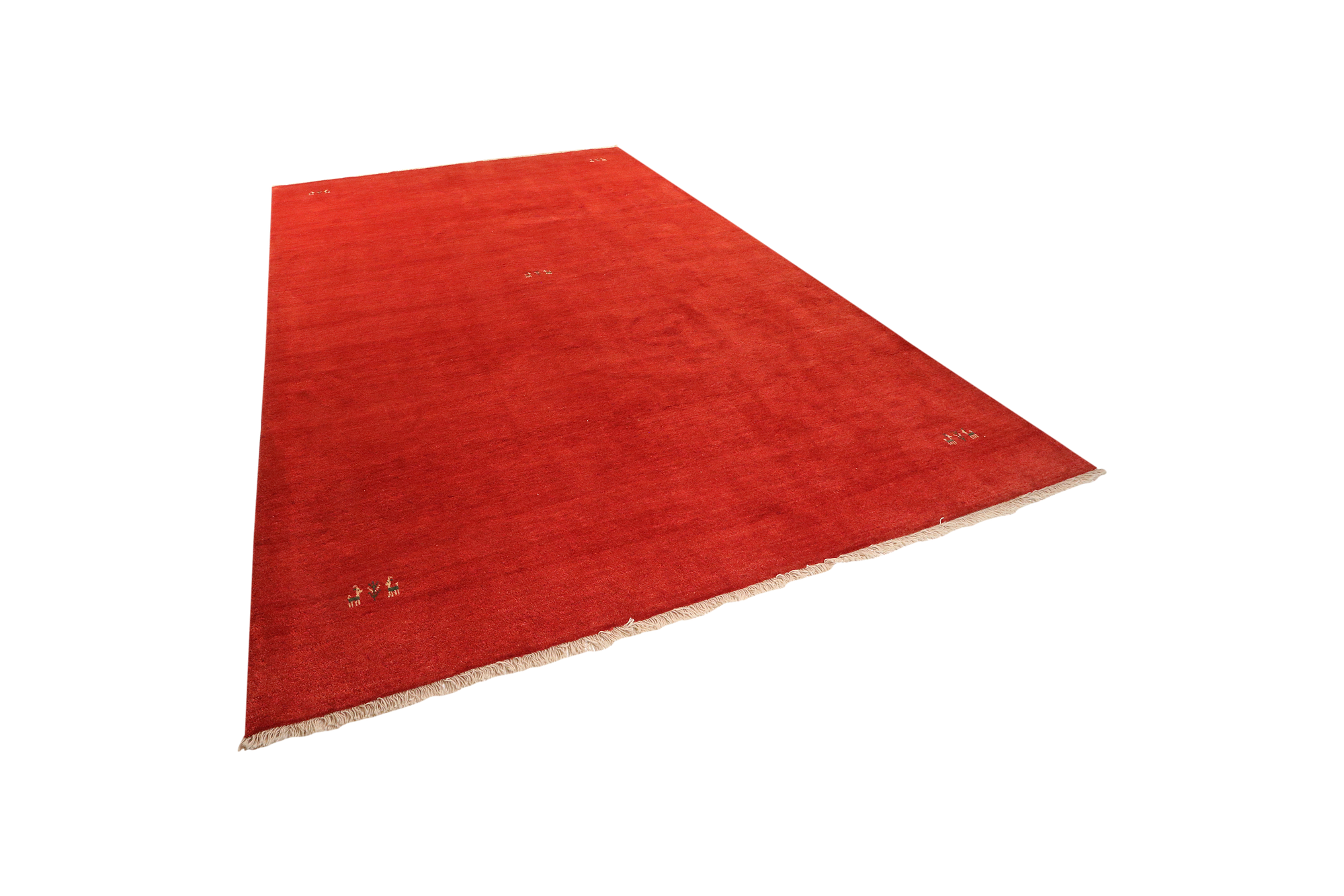 Tappeto Gabbeh lana rosso 3