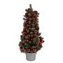 Weihnachtsbaum Cubell Polyester PVC Grün Höhe: 60 cm 0