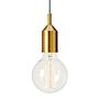 Bronx Pendelleuchte Eisen Gold 1-flammig 0