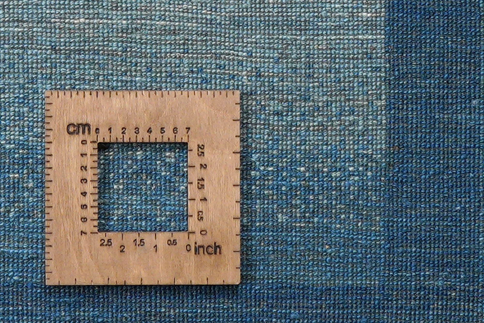 Rizbaf Gabbeh-Teppich Wolle Blau 6