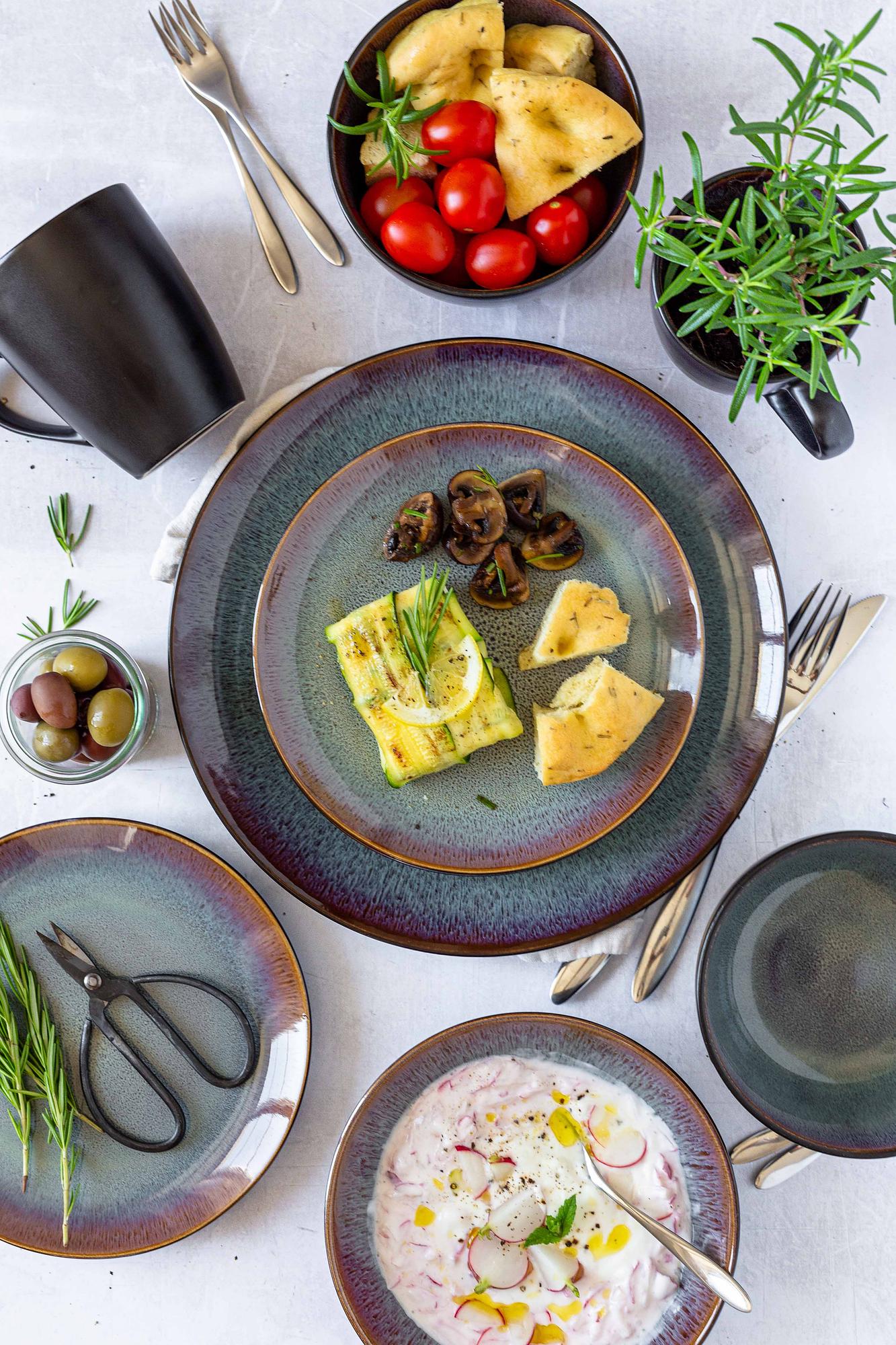 20x Combination set Teona Ceramic Black 2