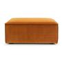 Dane Polsterhocker Velour Matt Amber 2