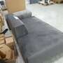 Pyllow Sofa Samt Steingrau 6