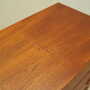 Chest of drawers Teak Brown 1970s 9