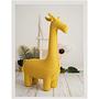 Kinderbild mit Rahmen Giraffe Mehrfarbig 0