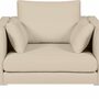 Marinus Sessel Textil Metall Beige 2