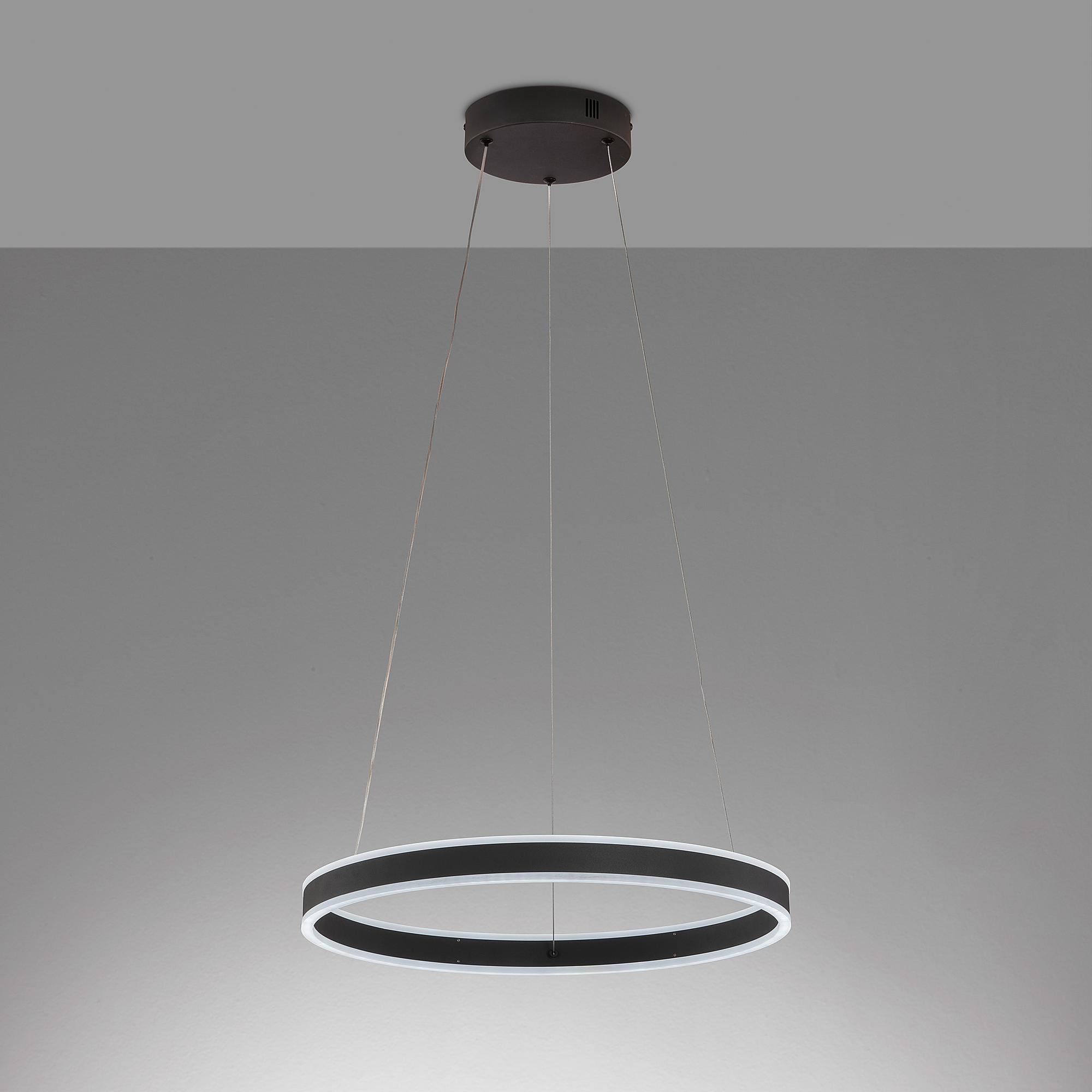 LED-Pendelleuchte Sirko Typ A Schwarz Ø 50cm 1