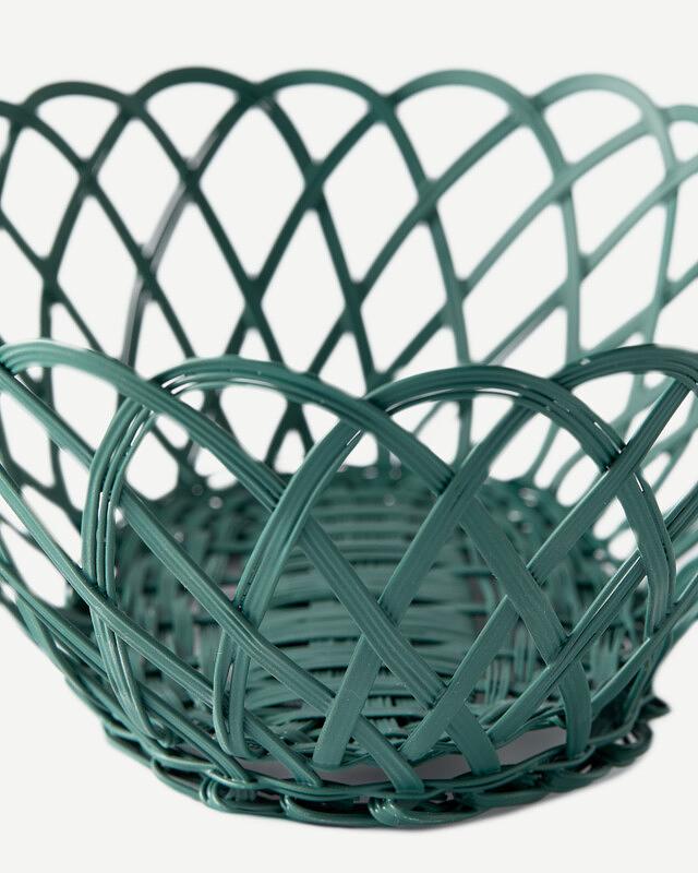 Bakkie Korb Oval Grün 3