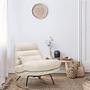 Rocking chair Skenala Beige 1