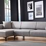 Belissimo Ecksofa Links Grau 1