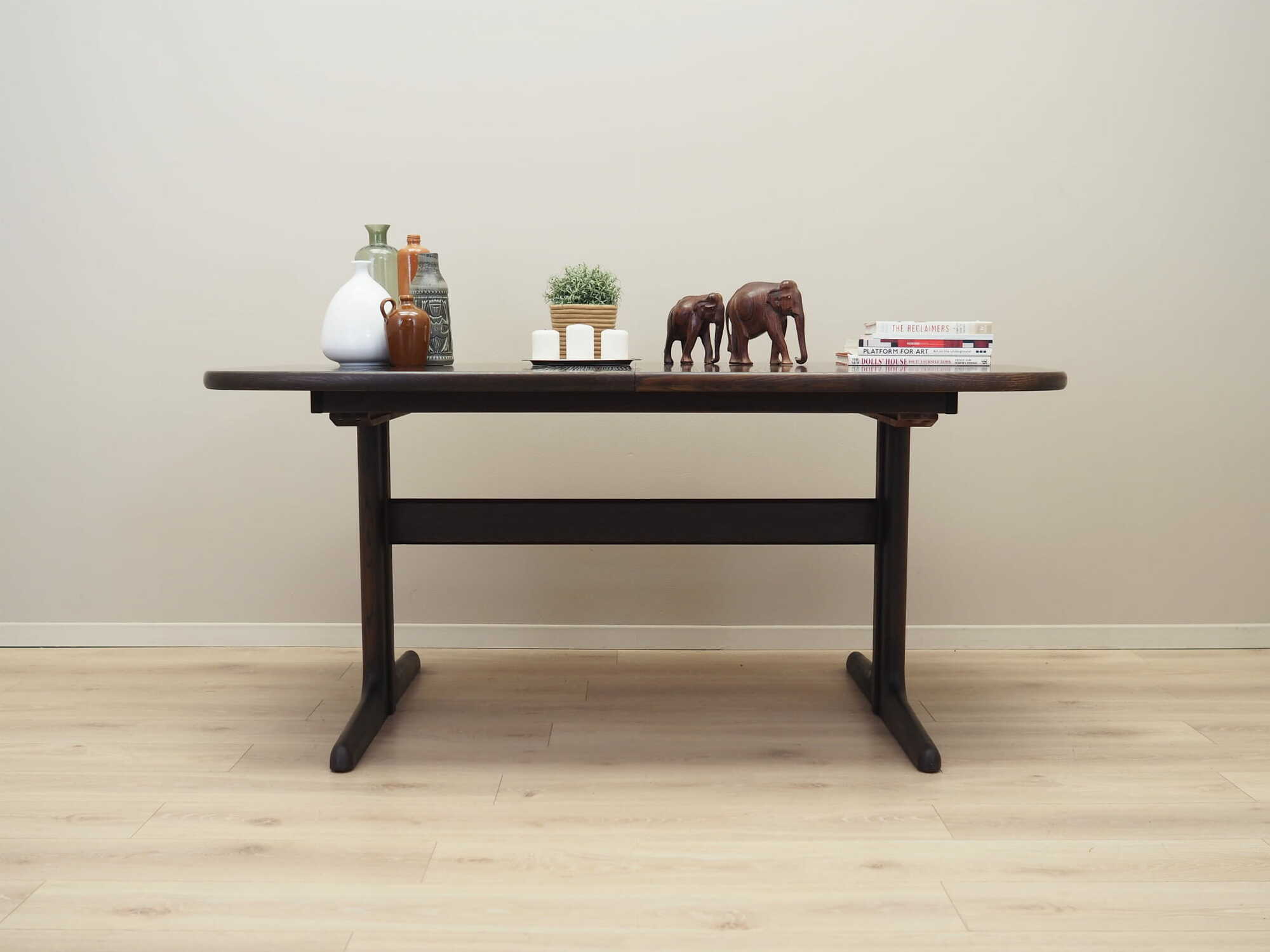Table Wood Brown 1970s 1