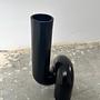 Yourtube Vase Keramik Schwarz 2