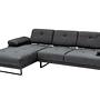 Mustang Sofa L Chaise Lounge Left Anthracite 6
