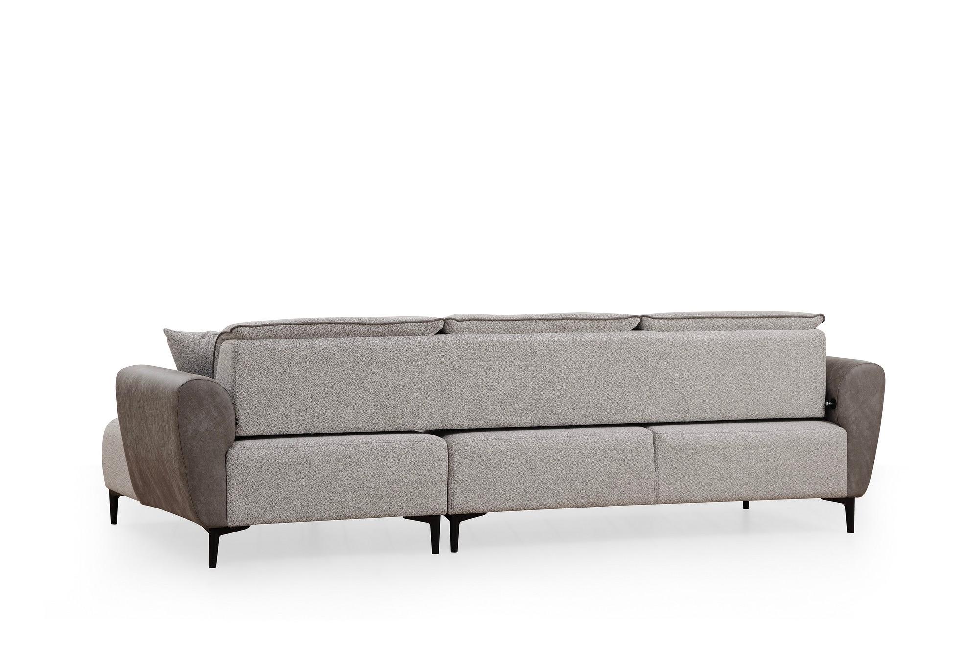 Aren Rechts Ecksofa Grau 7